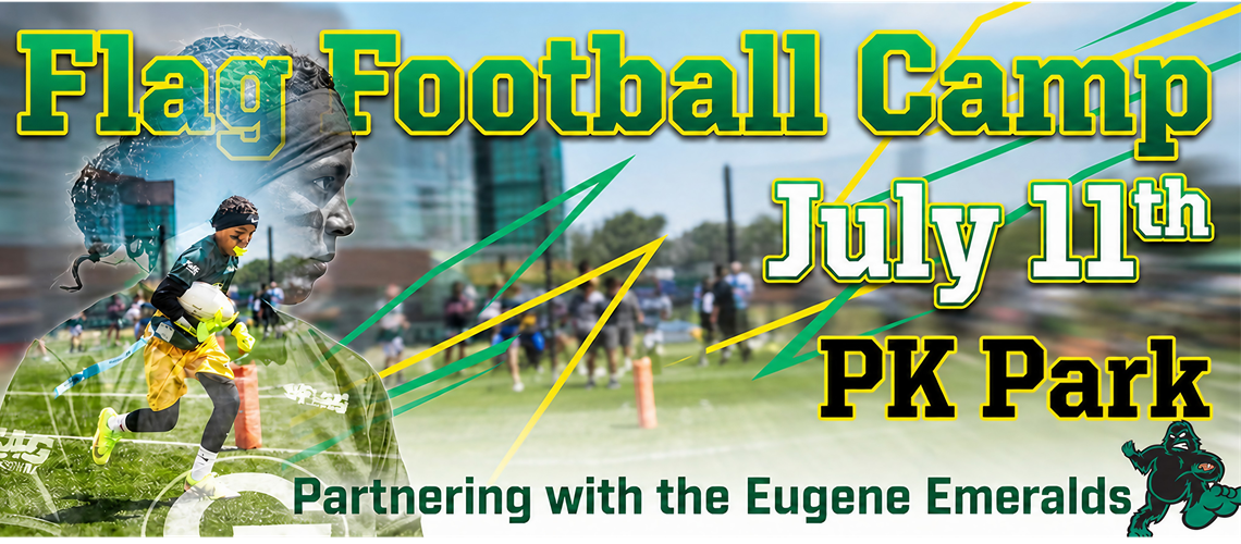 Flag Football Camp at PK Park July 11th